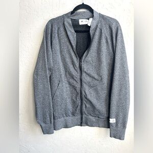 Adidas x Reigning Champ Full Zip PrimeKnit Bomber jacket med Athletic running